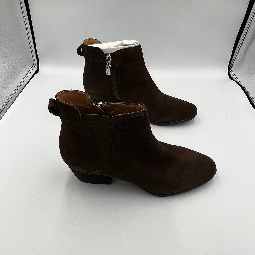 NWB Blondo Victory Waterproof Ankle Boots Brown Women's Size 7.5M - Picture 2 of 9